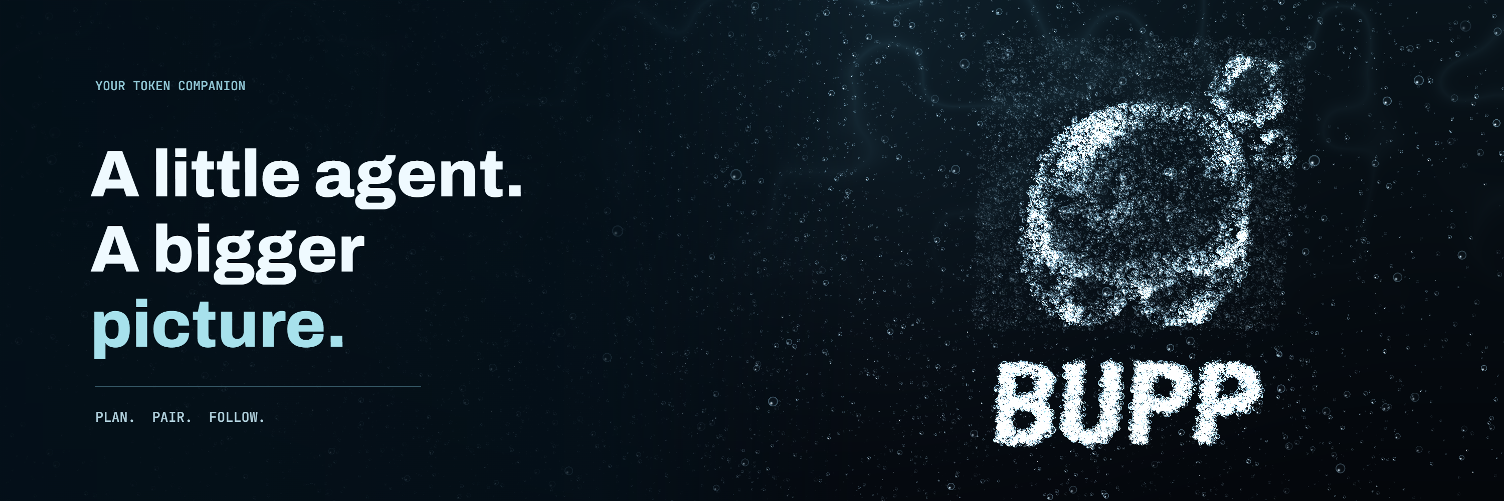 Bupp's underwater world with its glass bubble companion
